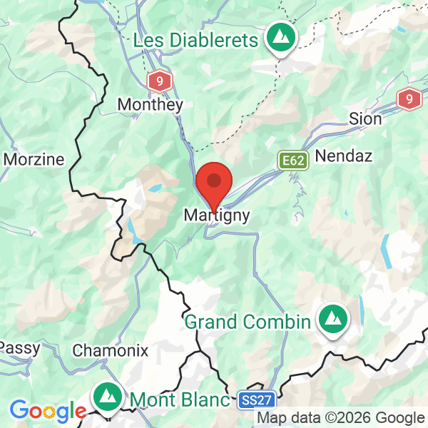 Prévisualisation de la carte