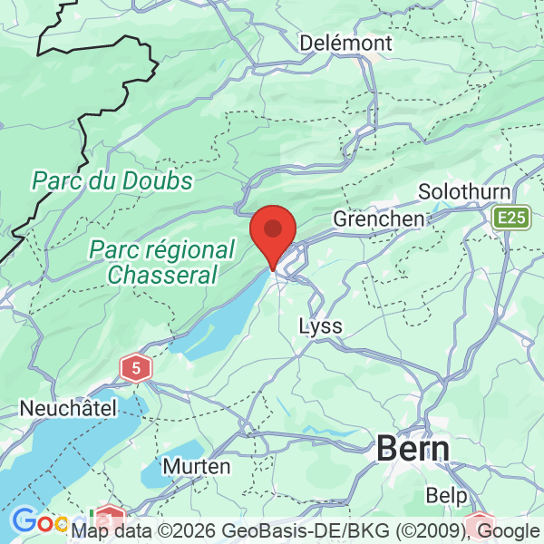 Prévisualisation de la carte