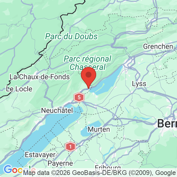 Prévisualisation de la carte