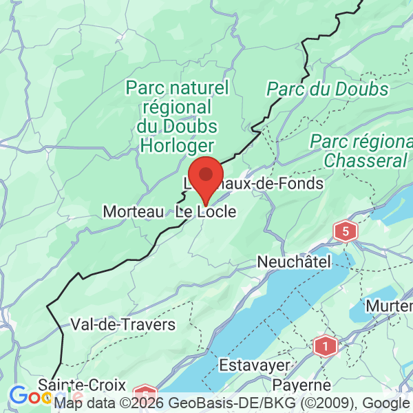 Prévisualisation de la carte