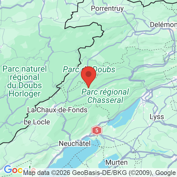 Prévisualisation de la carte