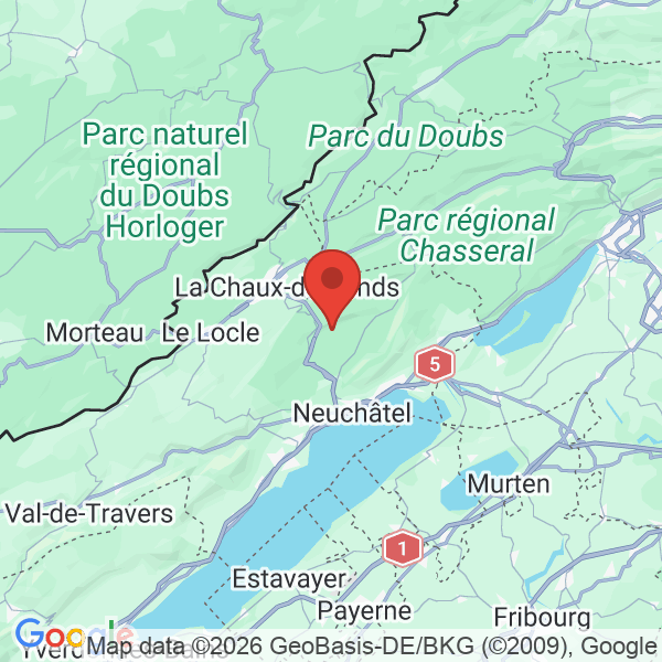 Prévisualisation de la carte