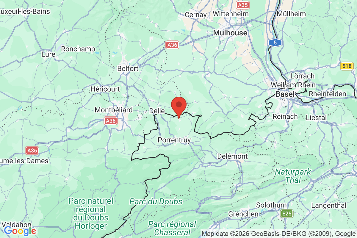 Prévisualisation de la carte