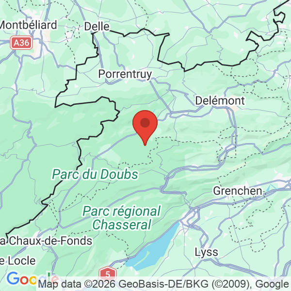 Prévisualisation de la carte