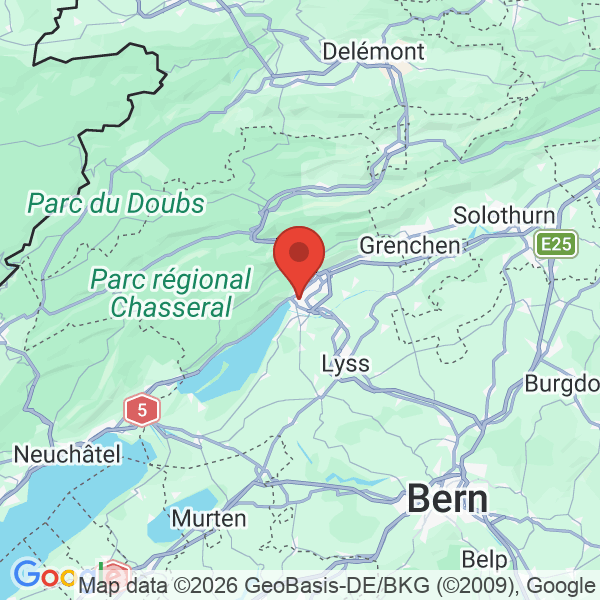Prévisualisation de la carte