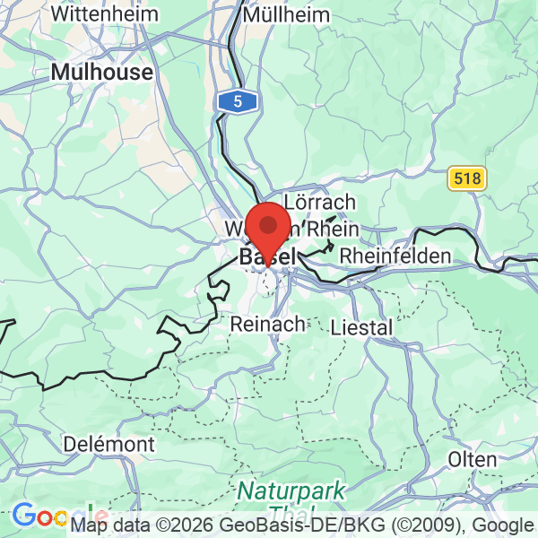 Prévisualisation de la carte