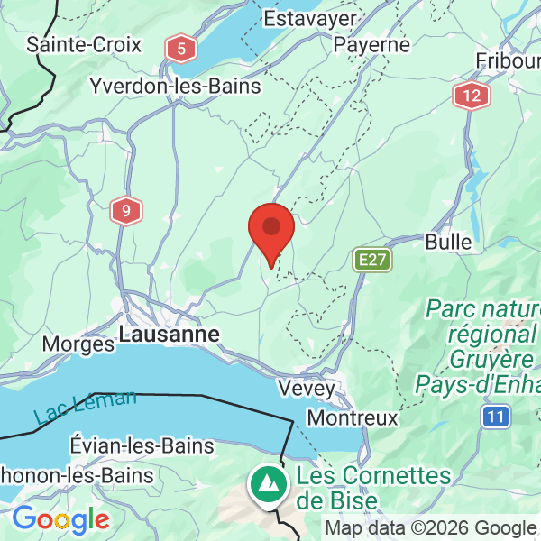 Prévisualisation de la carte