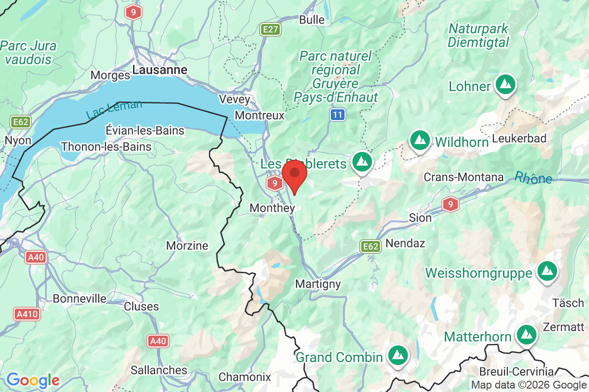 Prévisualisation de la carte