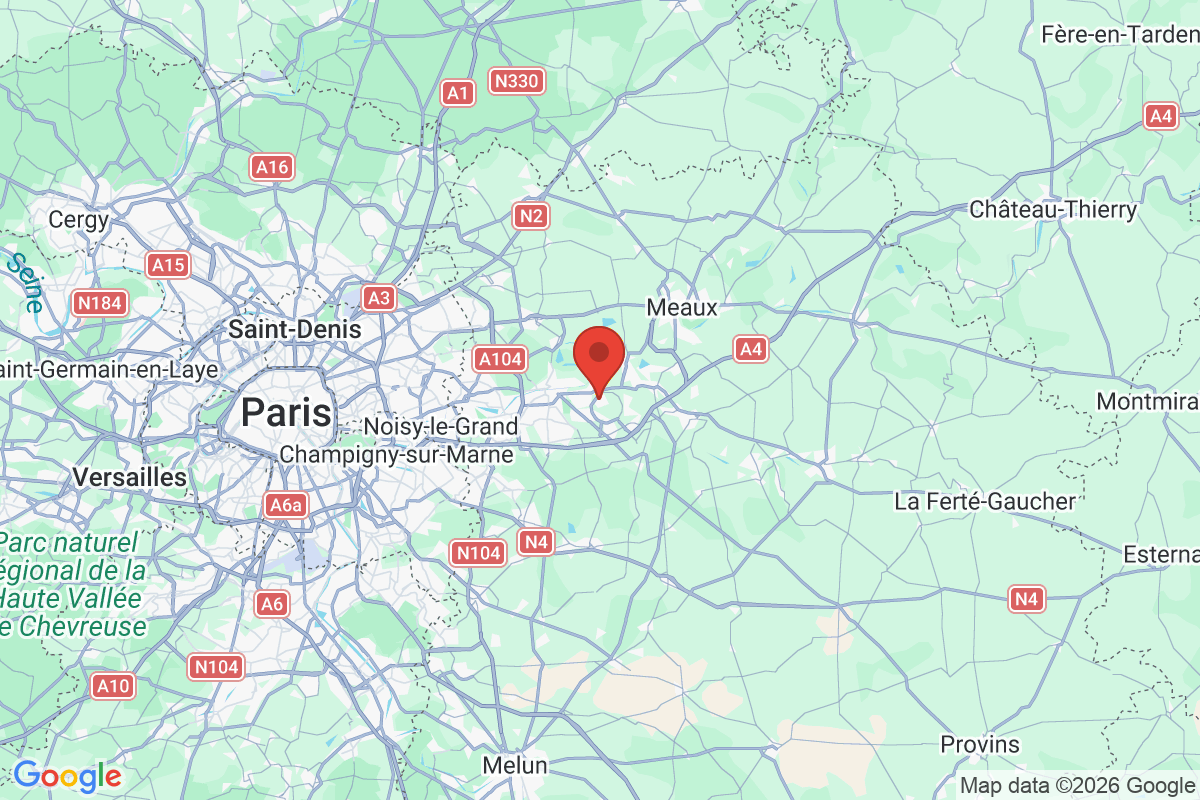 Prévisualisation de la carte