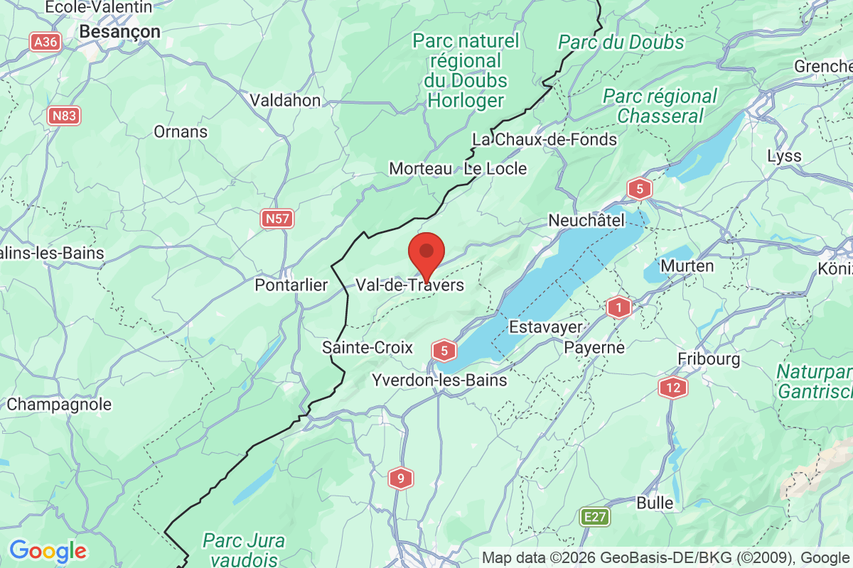 Prévisualisation de la carte