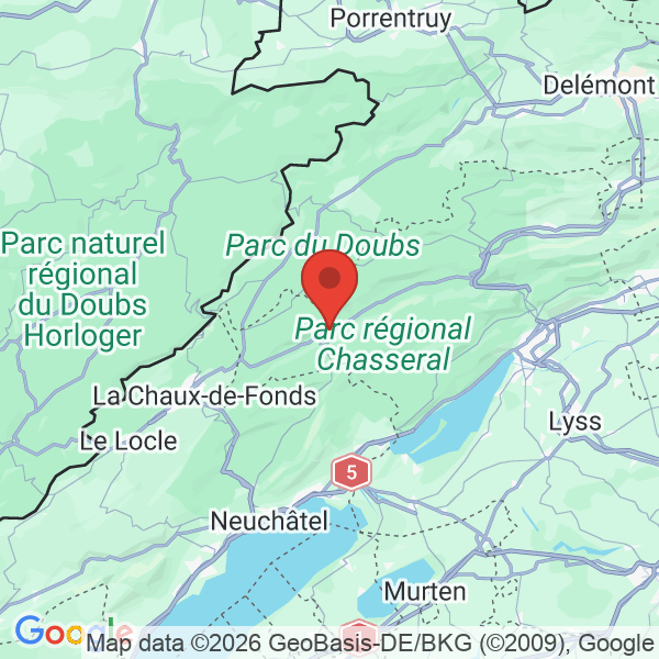 Prévisualisation de la carte