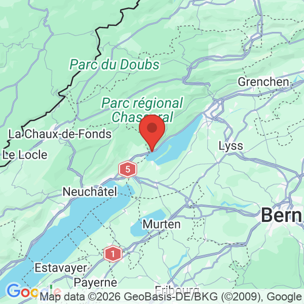 Prévisualisation de la carte