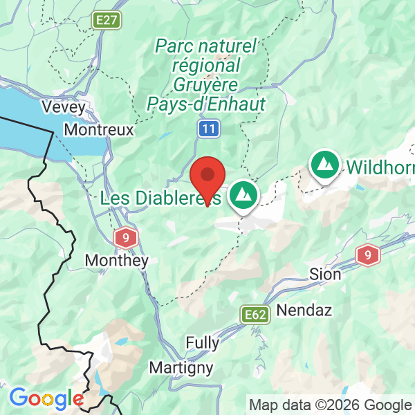 Prévisualisation de la carte