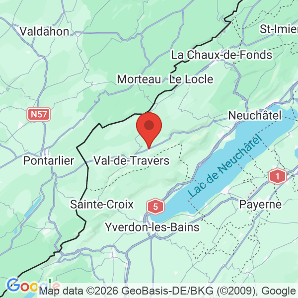 Prévisualisation de la carte