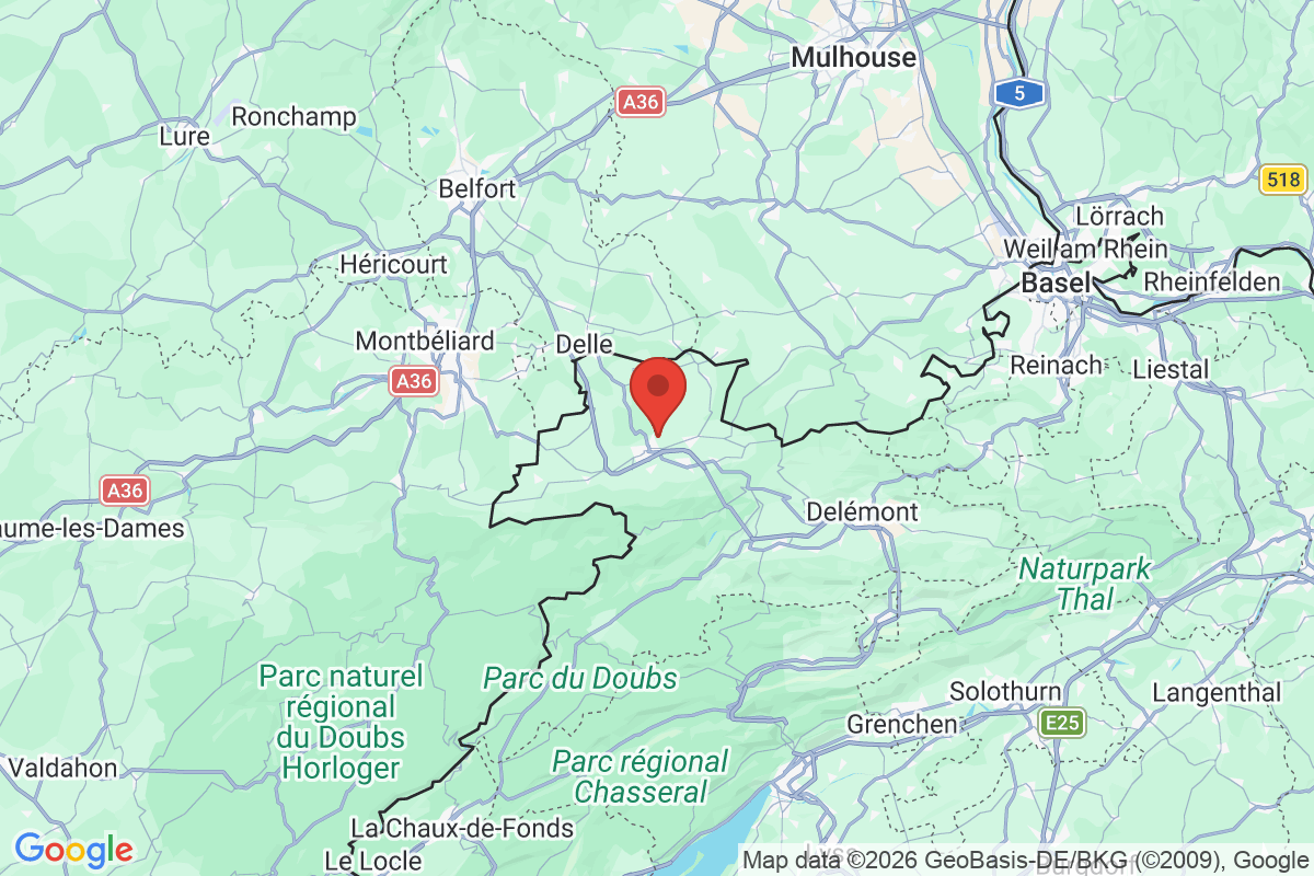 Prévisualisation de la carte